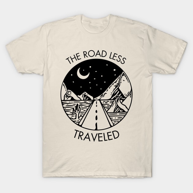 The Road Less Traveled T-Shirt by Rainy Afternoon